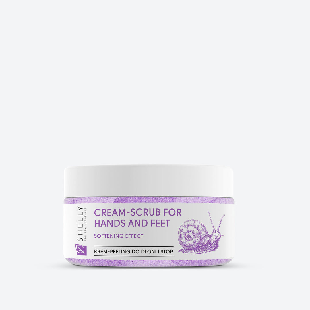 Cream-scrub for hands and feet with allantoin, snail extract and shea oil - 350 g