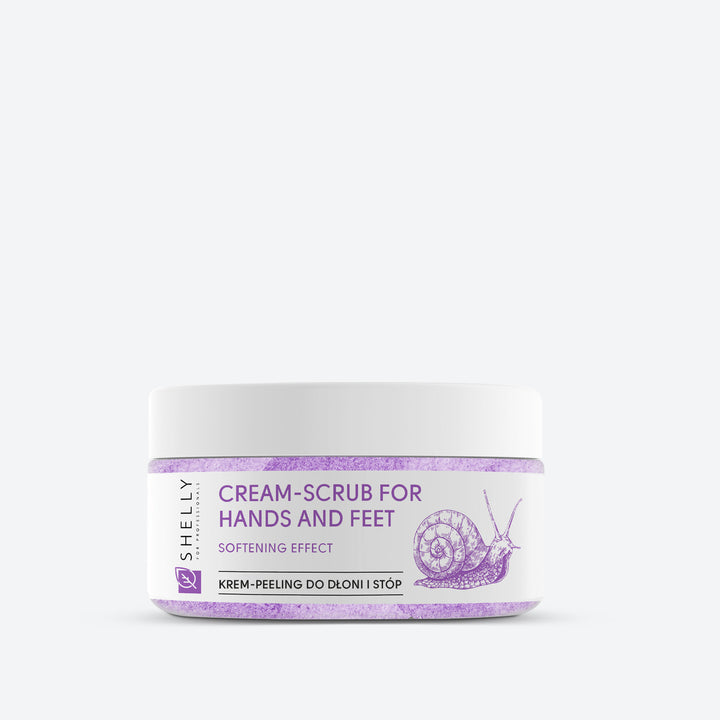 Cream-scrub for hands and feet with allantoin, snail extract and shea oil - 350 g