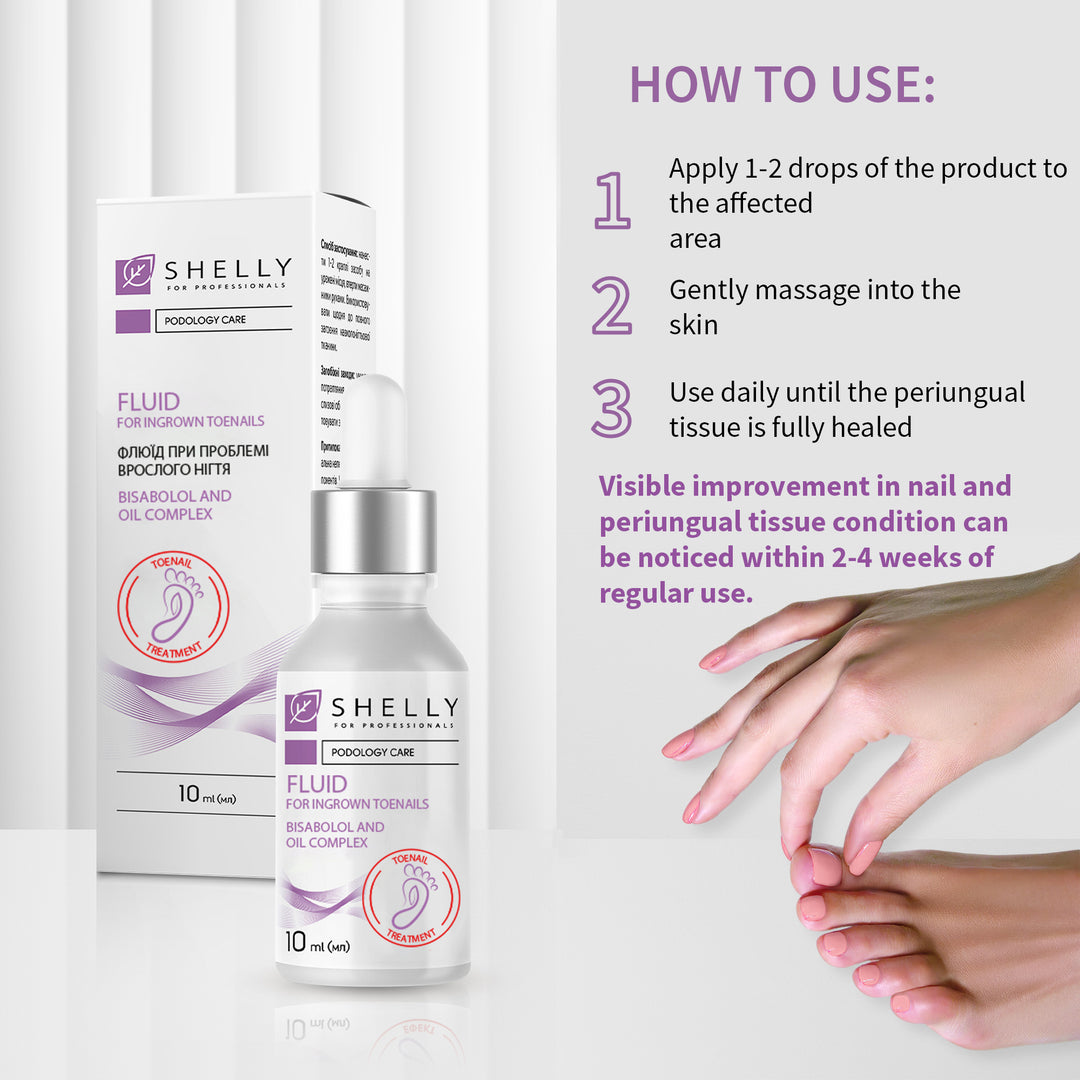 Fluid for the problem of an ingrown nail - 10 ml