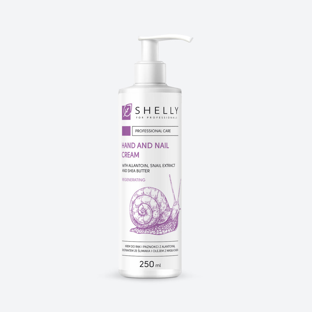 Hand and nail cream with allantoin, snail extract and shea oil - 250 ml