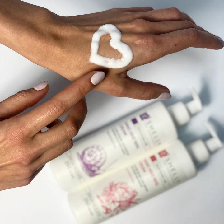 Hands and nails cream with collagen, elastin and peony extract - 500 ml