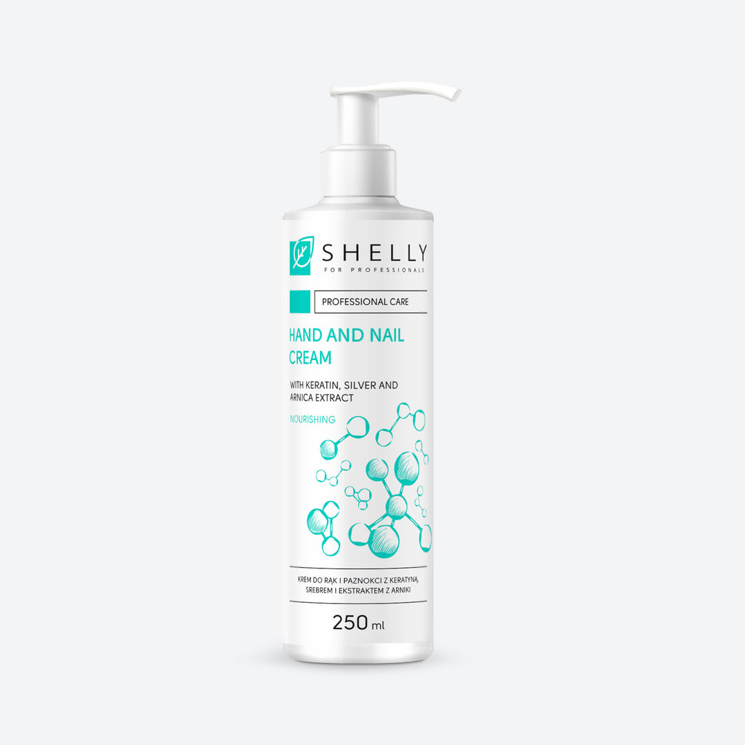 Hands and nails cream with keratin, silver and arnica extract - 250 ml