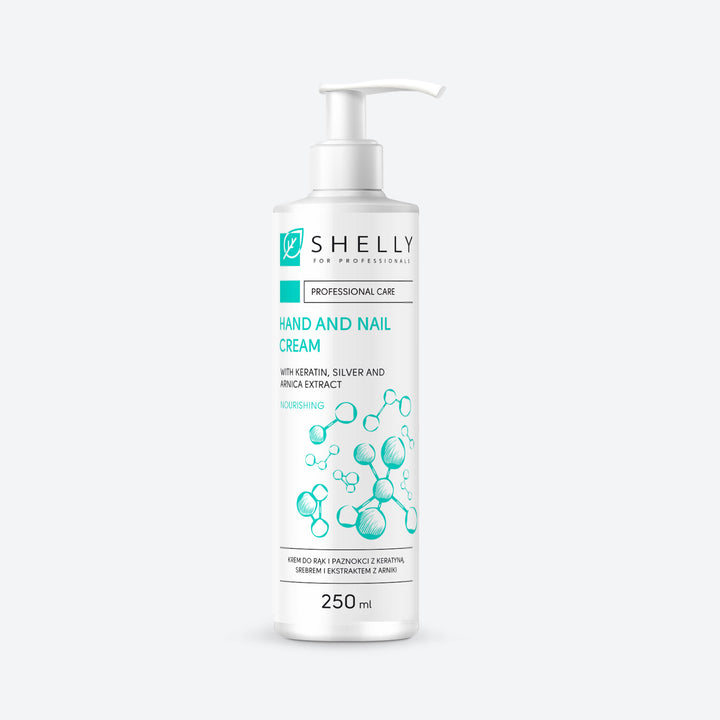 Hands and nails cream with keratin, silver and arnica extract - 250 ml