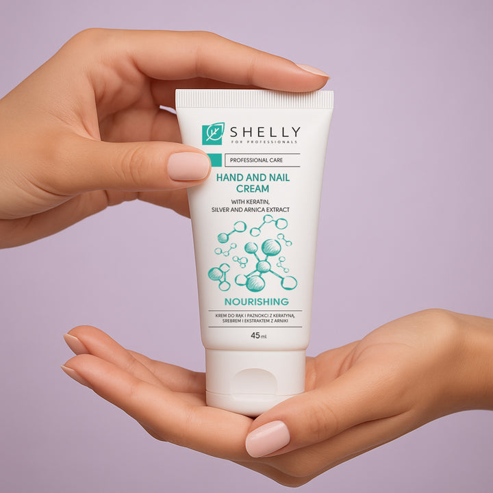 Hands and nails cream with keratin, silver and arnica extract - 45 ml