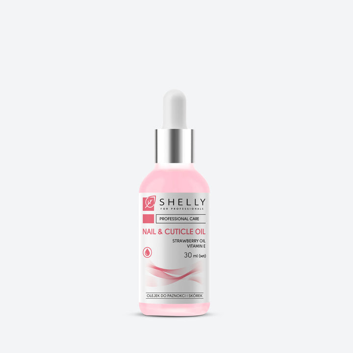 Nail and cuticle oil with strawberry extract and vitamin E - 30 ml