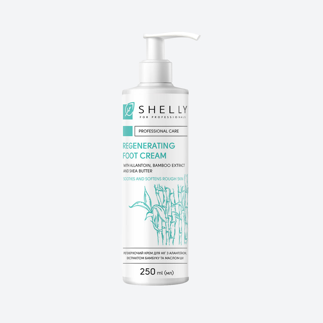 Regenerating foot cream with allantoin, bamboo extract and shea butter - 250 ml