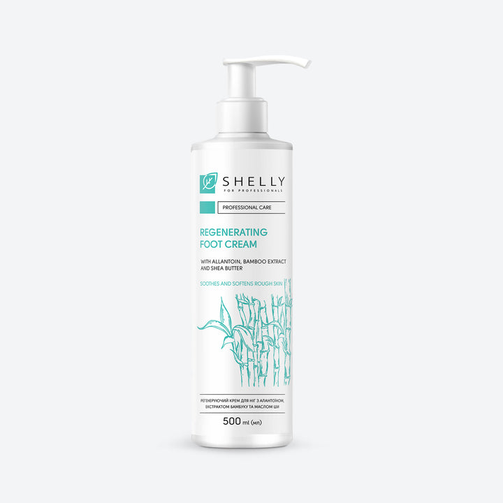 Regenerating foot cream with allantoin, bamboo extract and shea butter - 500 ml