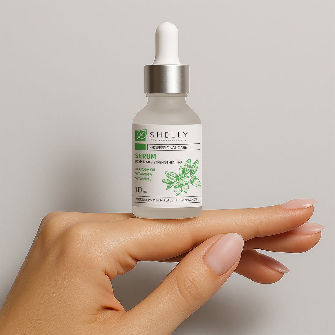 Strengthening nail serum with jojoba oil and vitamins A, E - 10 ml