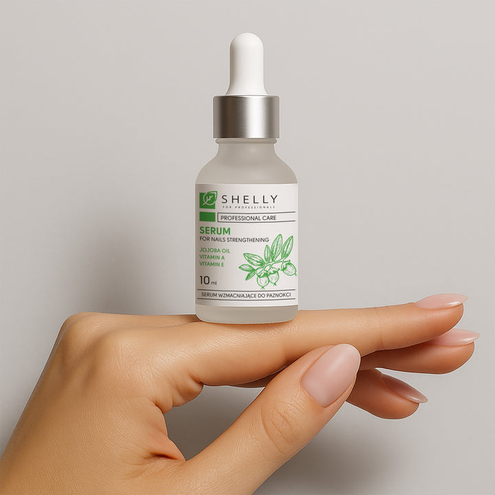 Strengthening nail serum with jojoba oil and vitamins A, E - 10 ml