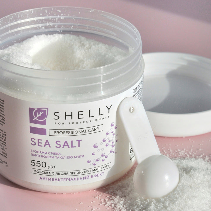 Bath salt with silver ions, panthenol and mint oil - 550 g