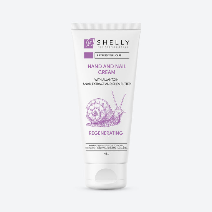 Hand and nail cream with allantoin, snail extract and shea oil - 45 ml
