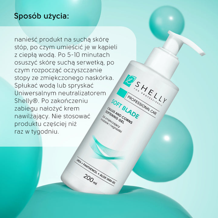 Żel zmiękczający modzele i odciski Soft Blade - 200 ml