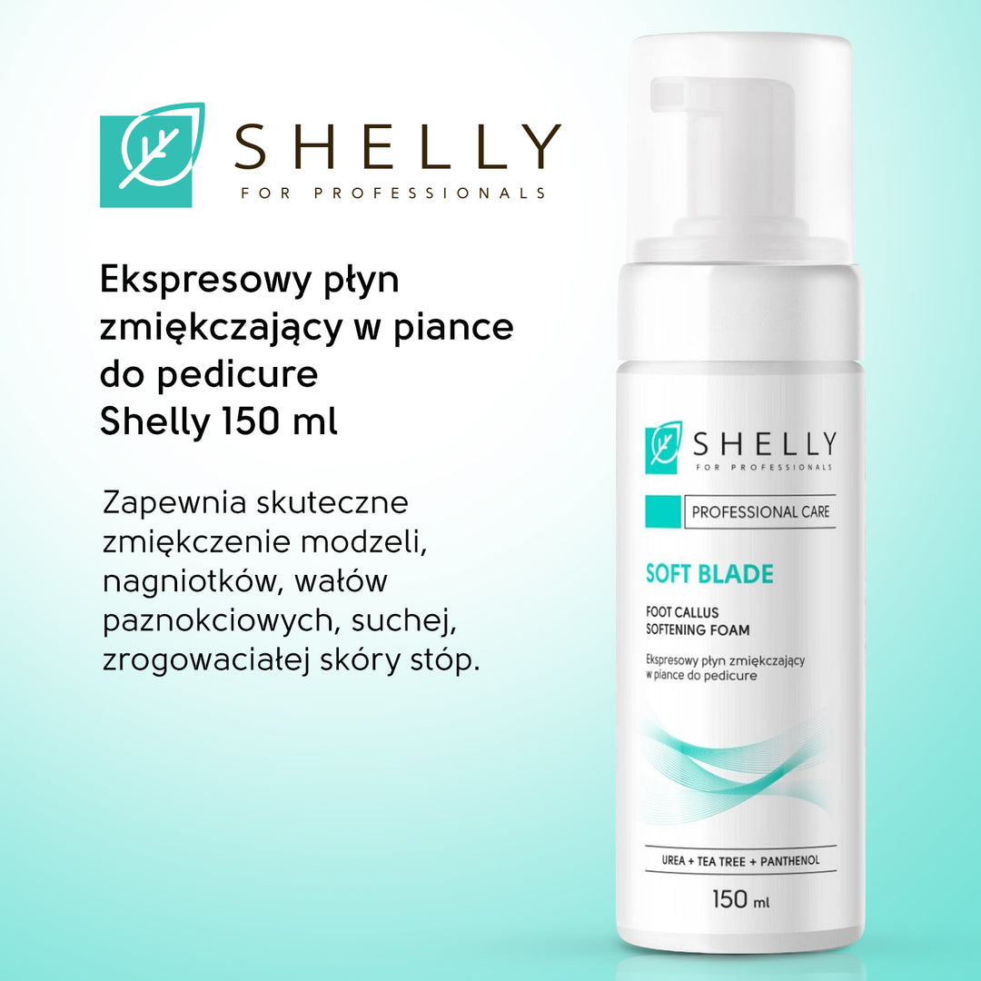 Pianka ekspresowa do zmiękczania pedicure miękka końcówka - 150 ml