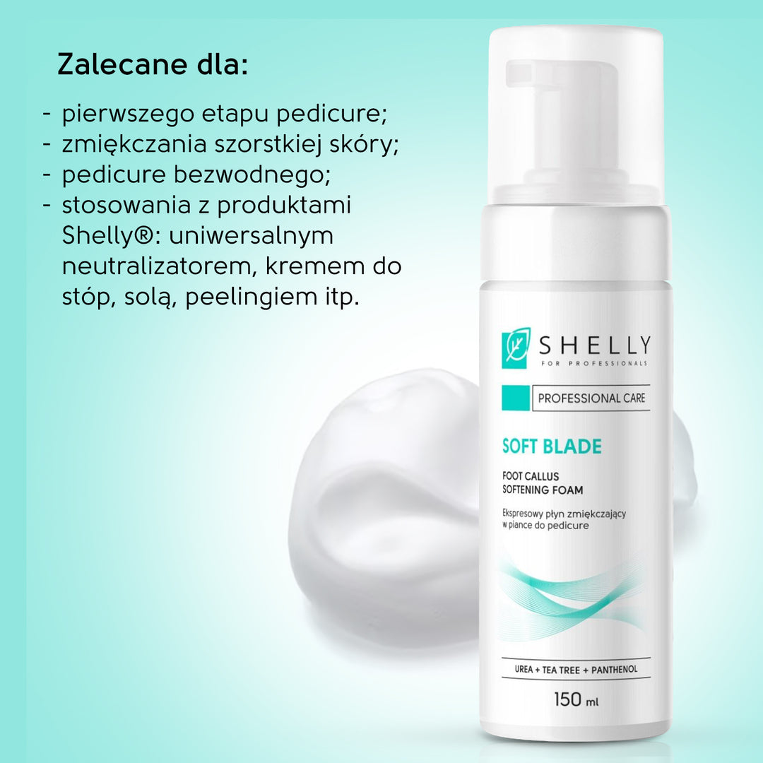 Pianka ekspresowa do zmiękczania pedicure miękka końcówka - 150 ml