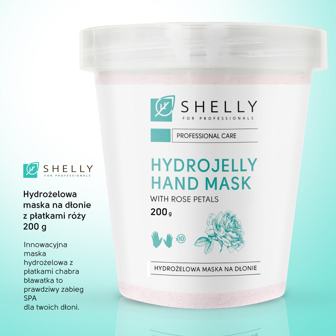 Hydrogel hand mask with rose petal – 200 g