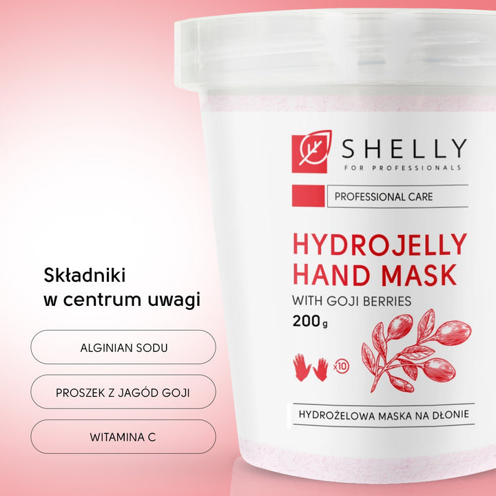 Hydrożelowa Maska do Rąk z Jagodami Goji - Shelly 200 g