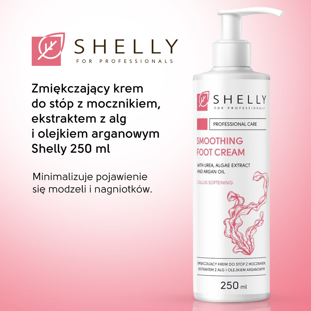 Zmiękczający krem ​​do stóp z mocznikiem, ekstraktem z alg i olejem arganowym - 250 ml
