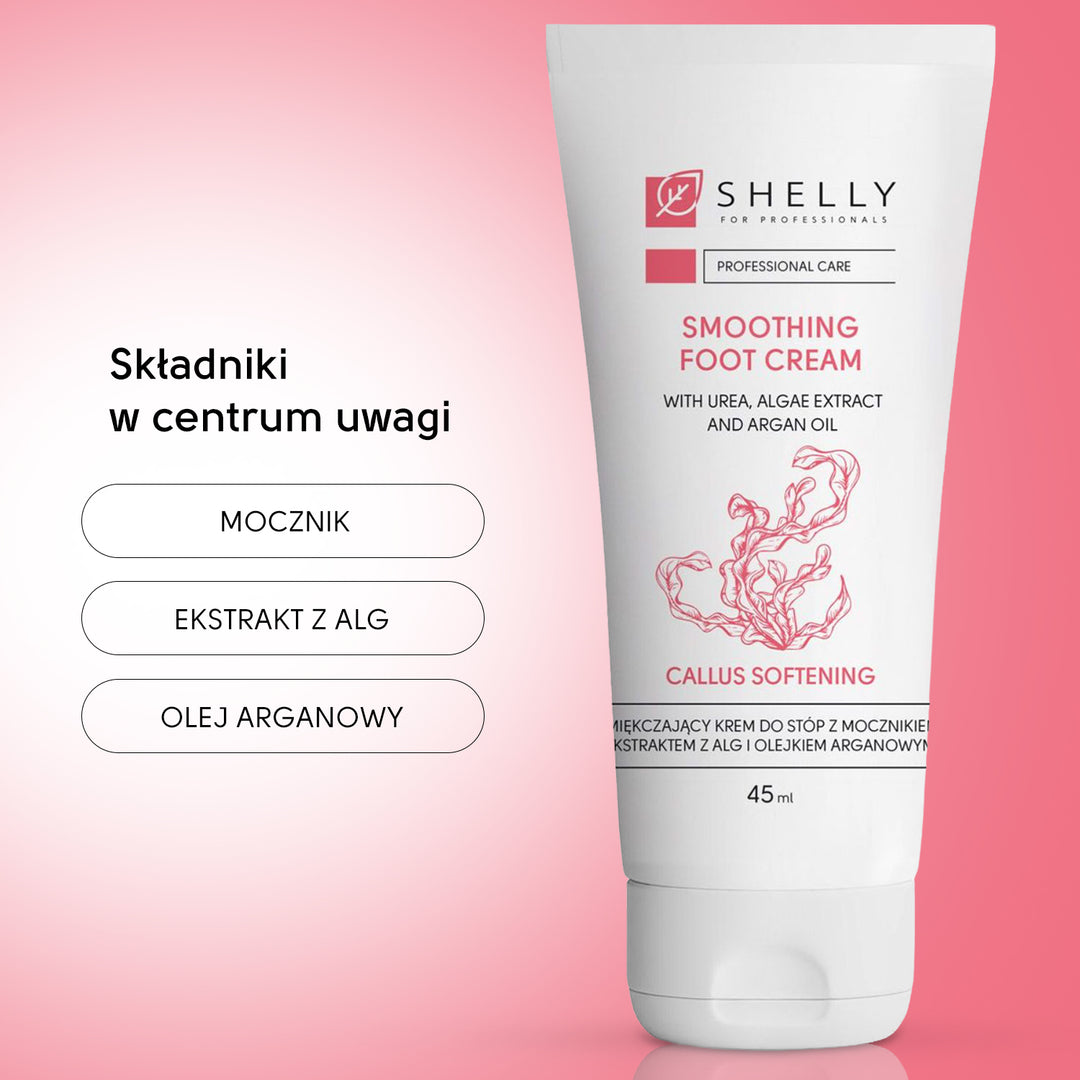 Weichmachende Fußcreme mit Urea, Algenextrakt und Arganöl - 45 ml