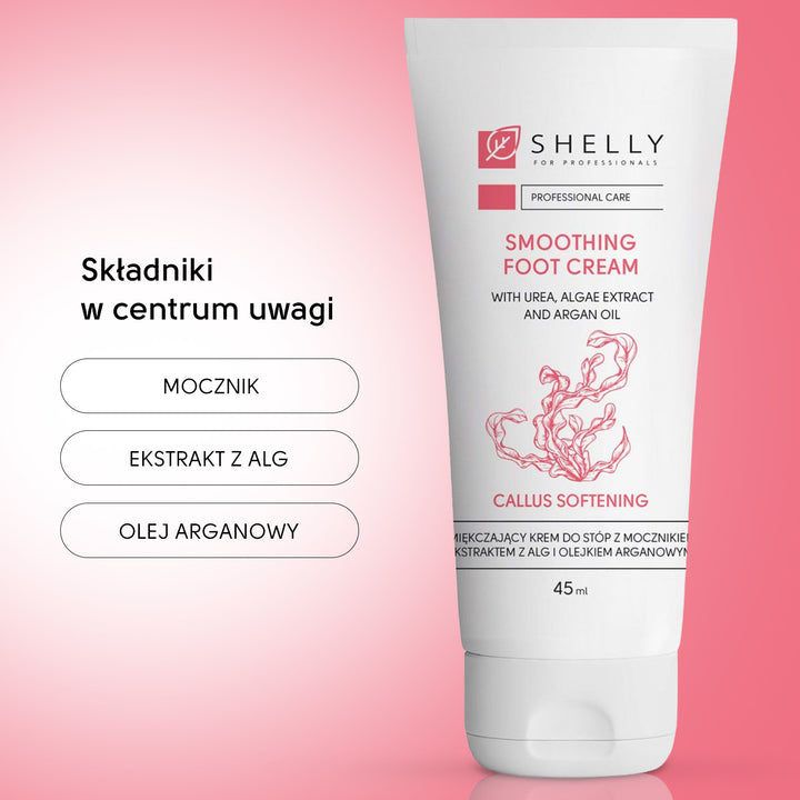 Weichmachende Fußcreme mit Urea, Algenextrakt und Arganöl - 45 ml