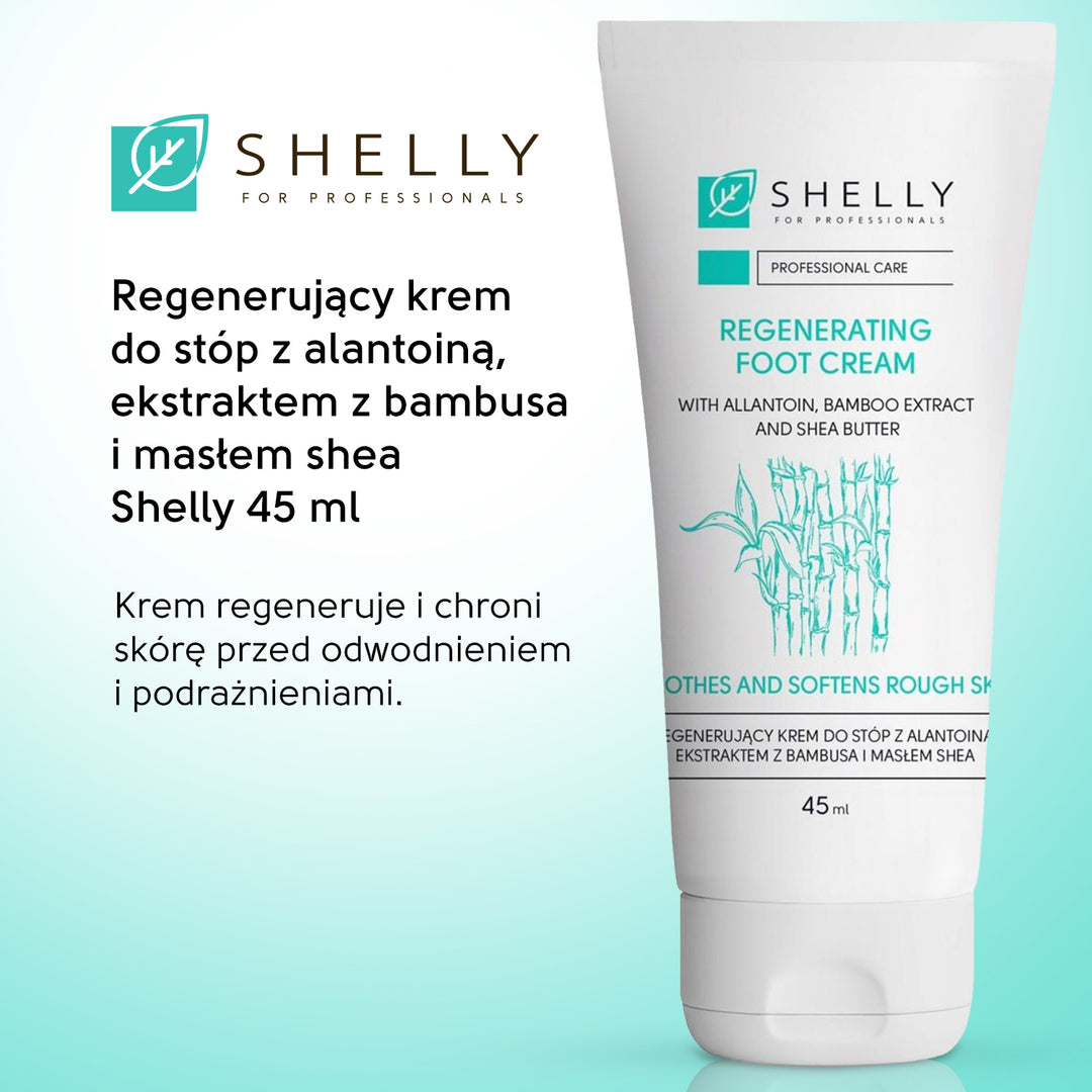 Regenerating foot cream with allantoin, bamboo extract and shea butter - 45 ml