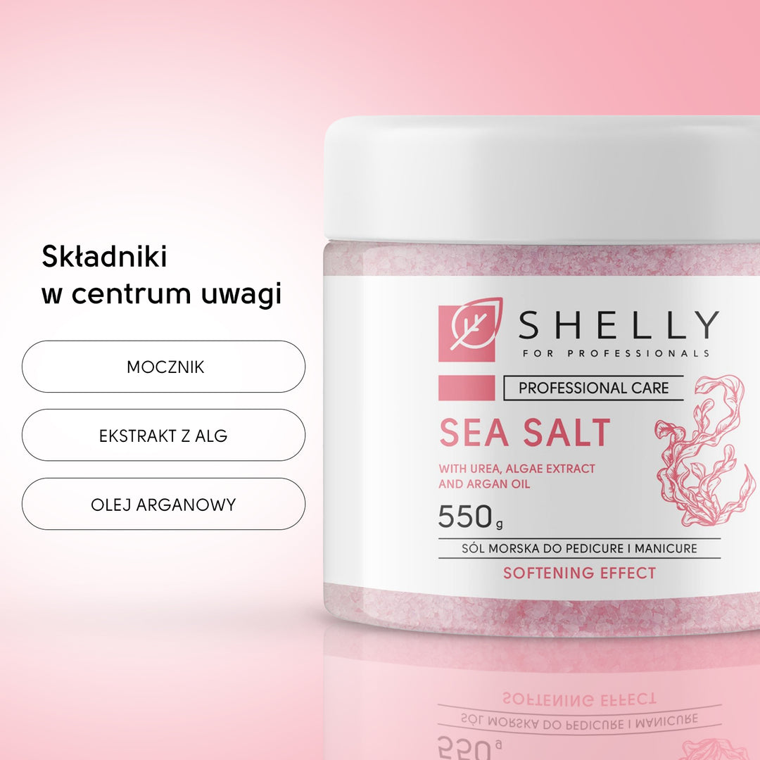 Badesalz mit Harnstoff, Algenextrakt und Arganöl - 550 g