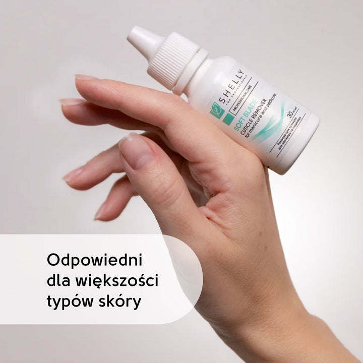 Preparat do usuwania skórek do manicure i pedicure Soft Blade - 30 ml