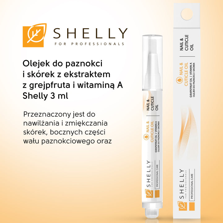 Olejek do paznokci i skórek z ekstraktem z grejpfruta i witaminą A - 3 ml