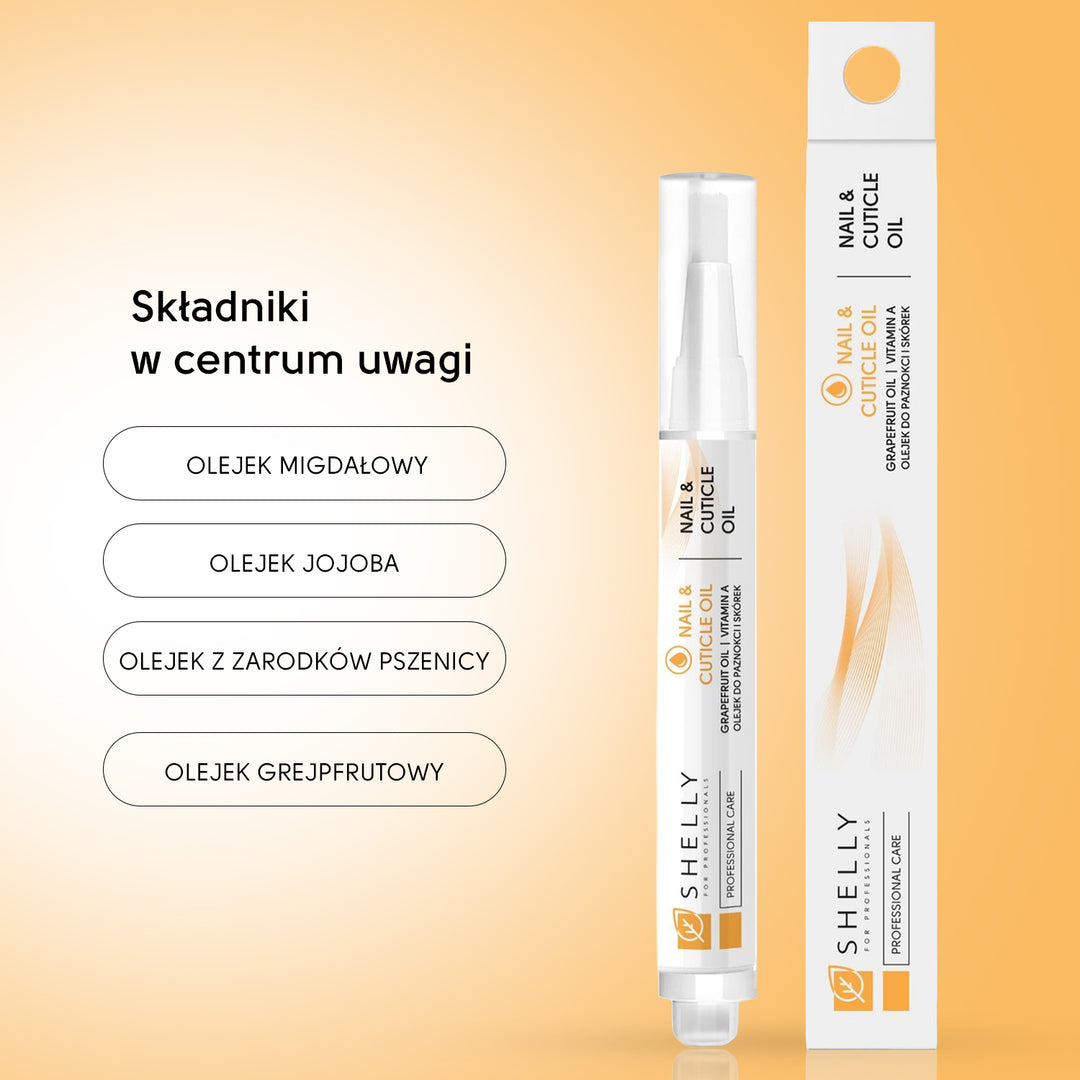 Olejek do paznokci i skórek z ekstraktem z grejpfruta i witaminą A - 3 ml