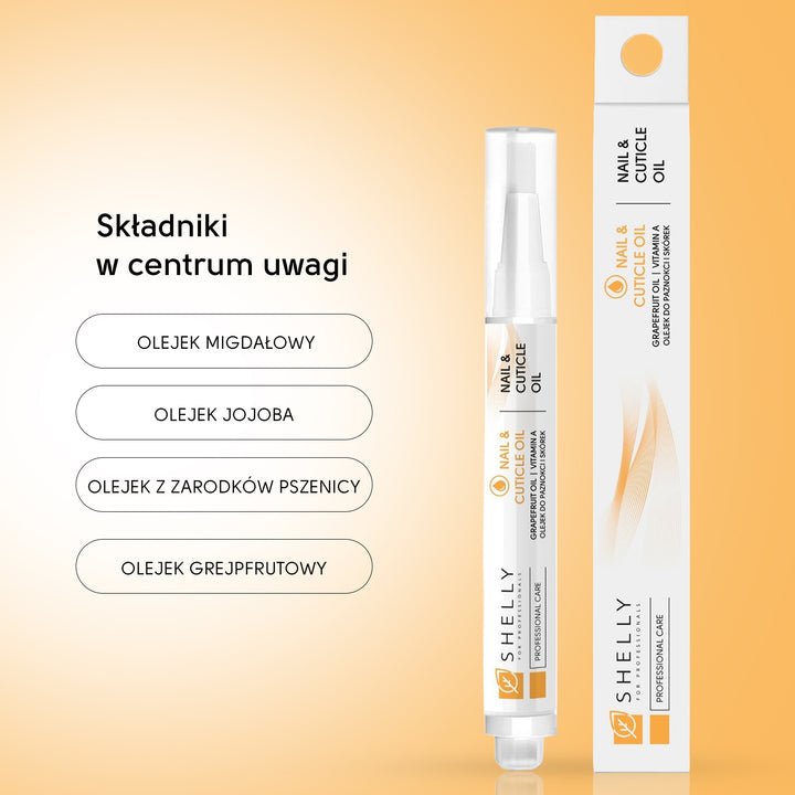 Olejek do paznokci i skórek z ekstraktem z grejpfruta i witaminą A - 3 ml