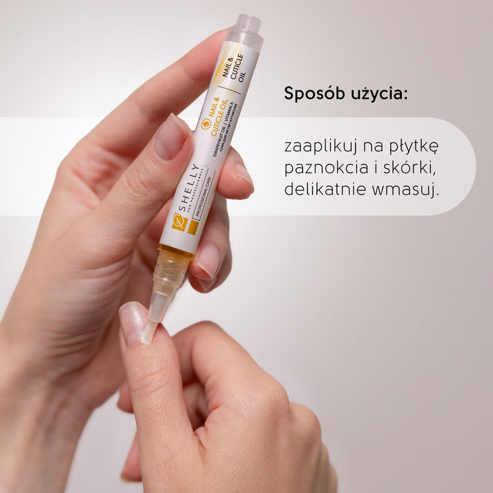 Olejek do paznokci i skórek z ekstraktem z grejpfruta i witaminą A - 3 ml