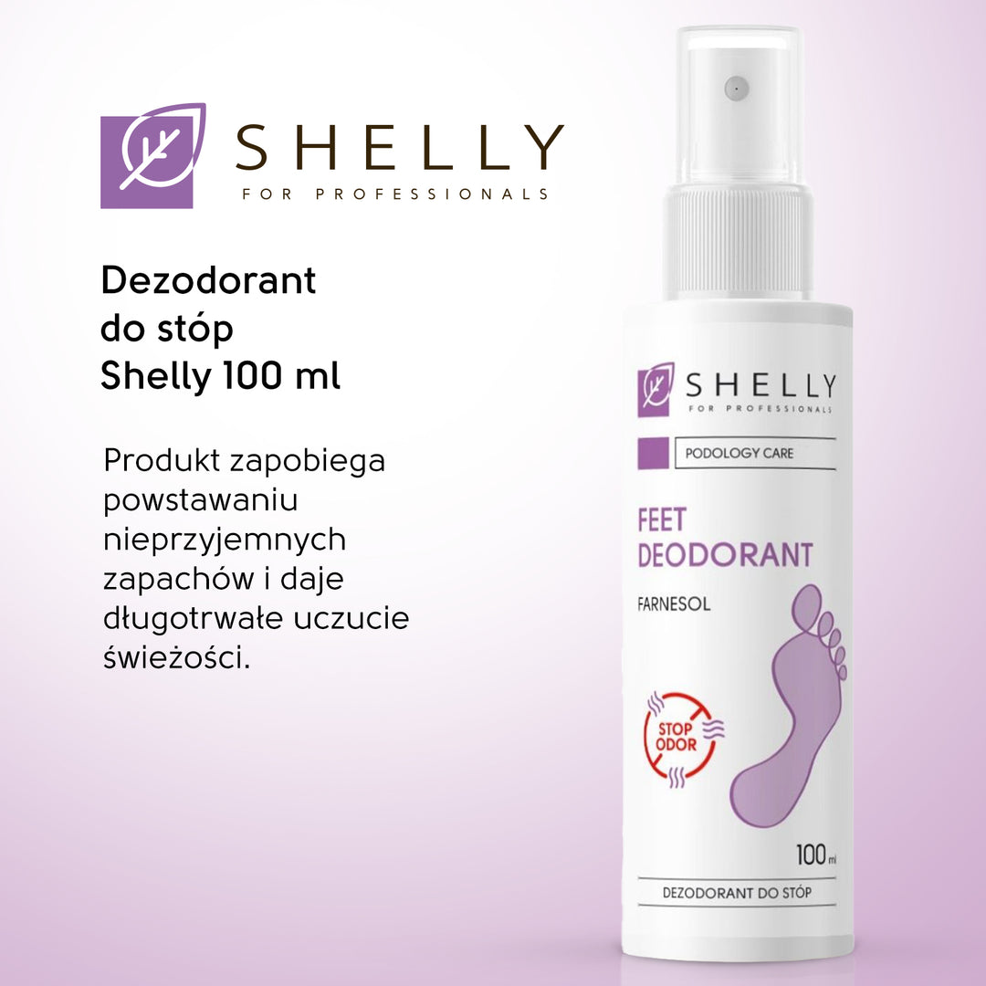 Dezodorant długo działający do stóp z farnezolem - 100 ml