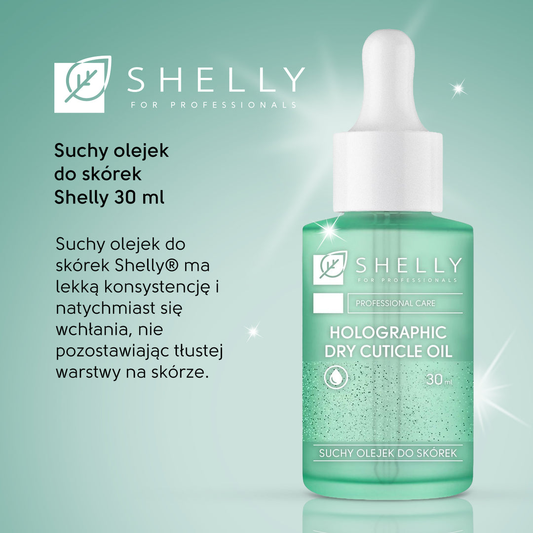 Holograficzny suchy olejek do skórek – 30 ml