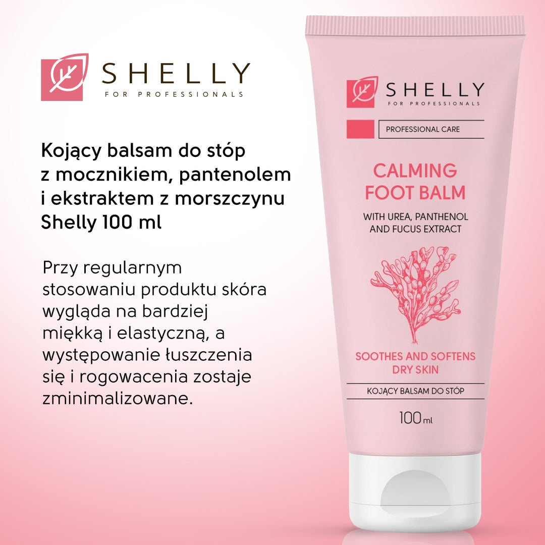 Kojący balsam do stóp z mocznikiem, pantenolem i ekstraktem z morszczynu - 100 ml