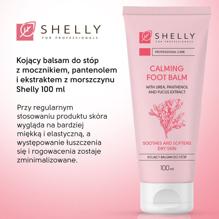 Kojący balsam do stóp z mocznikiem, pantenolem i ekstraktem z morszczynu - 100 ml