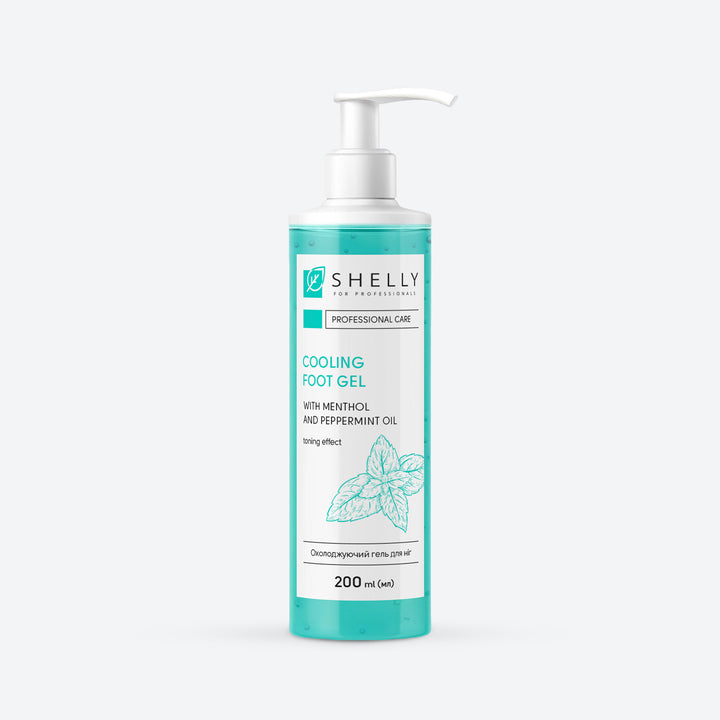 Żel chłodzący do stóp z mentolem i olejkiem miętowym Shelly 200 ml