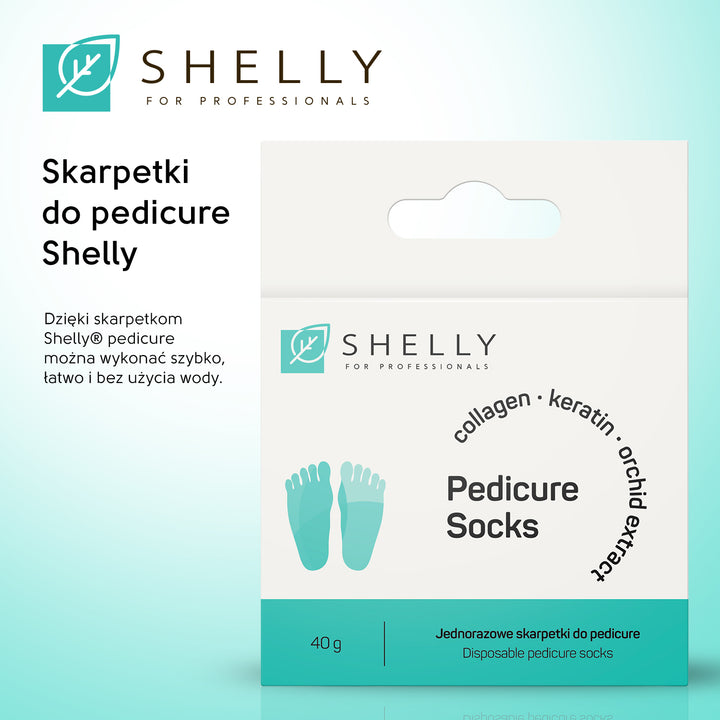 Jednorazowe skarpetki do pedicure Shelly