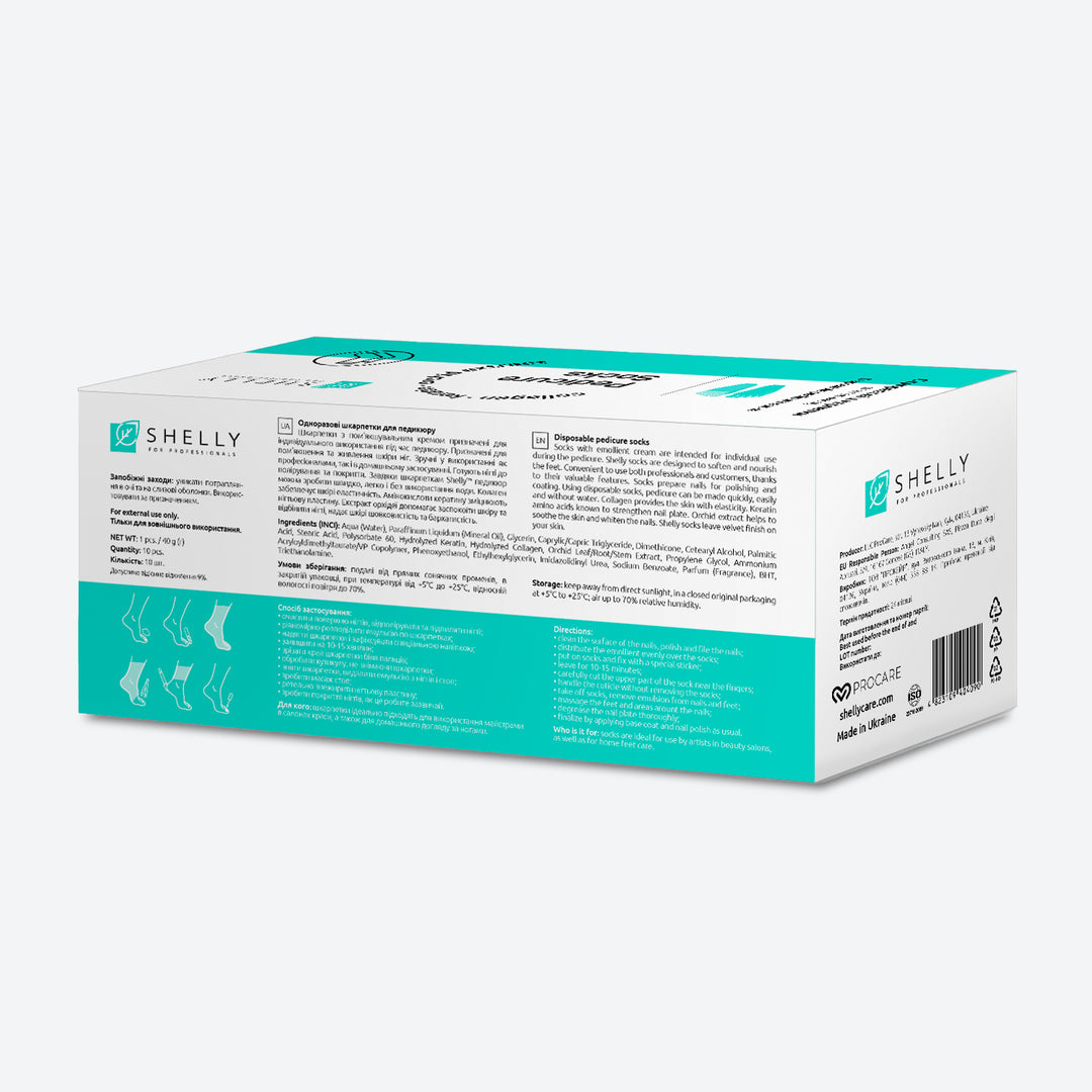 Pedicure Socks Pack – 10 pcs