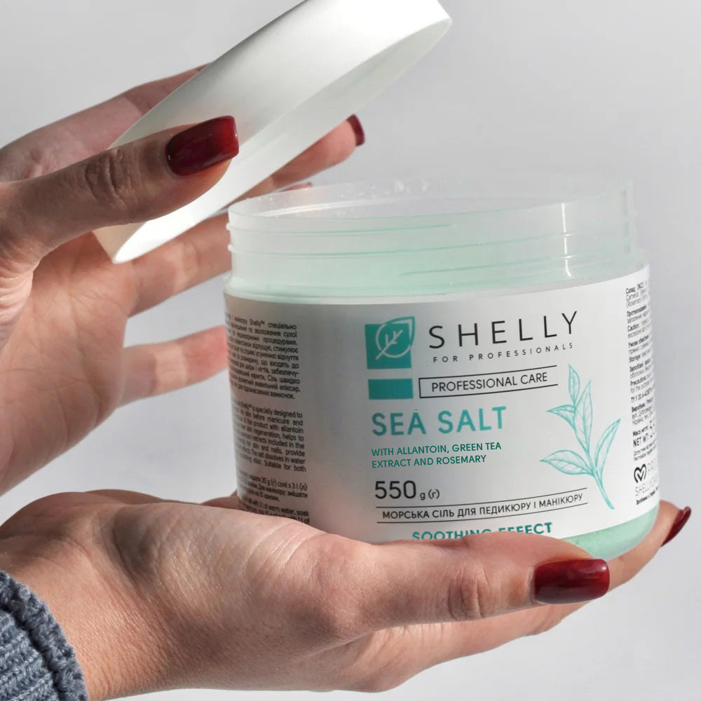 Bath salt with allantoin, green tea extract and rosemary - 550 g