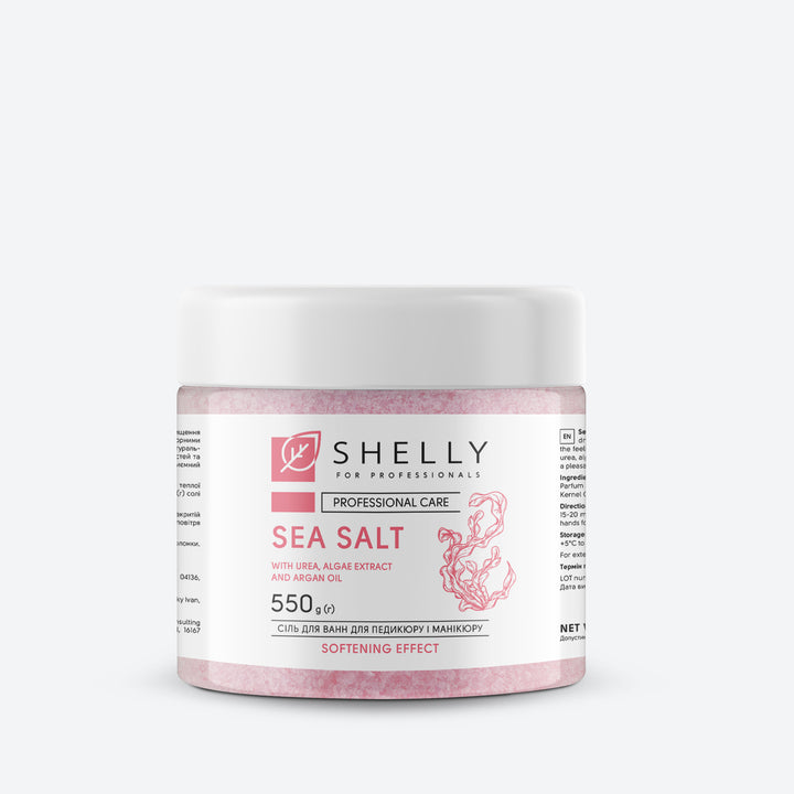 Bath salt with urea, algae extract and argan oil - 550 g