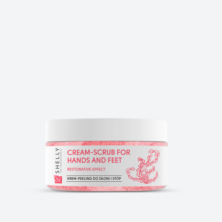 Krem-peeling do rąk i stóp z mocznikiem, ekstraktem z alg i olejem arganowym - 350 g