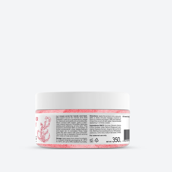 Krem-peeling do rąk i stóp z mocznikiem, ekstraktem z alg i olejem arganowym - 350 g