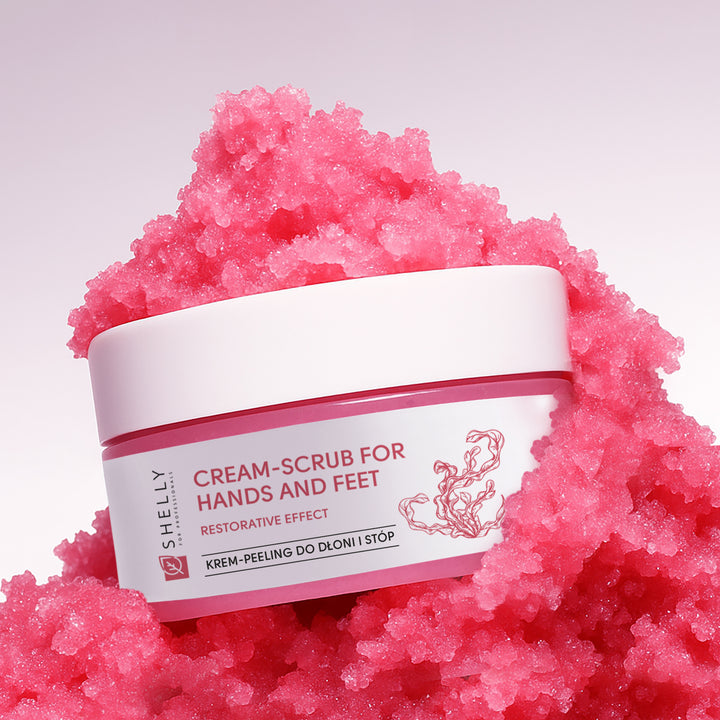 Krem-peeling do rąk i stóp z mocznikiem, ekstraktem z alg i olejem arganowym - 350 g