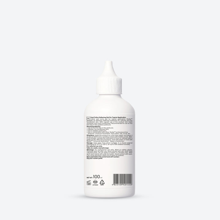 Żel zmiękczający modzele do stóp do stosowania miejscowego z miękkim ostrzem Shelly 100 ml