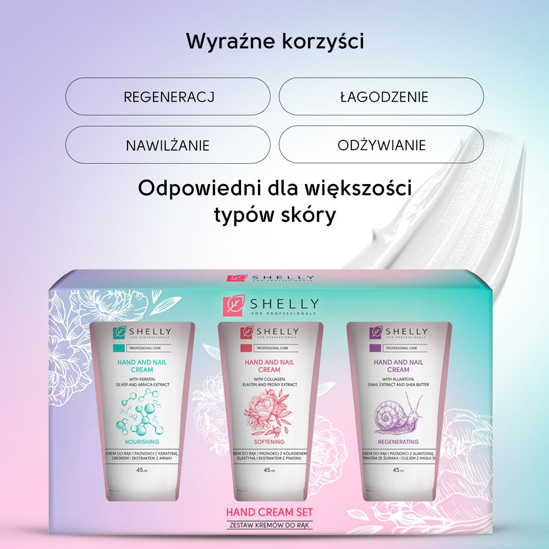 Zestaw kremów do rąk - 45 ml x 3 szt.