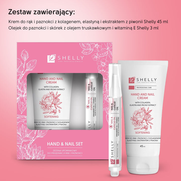 Zestaw prezentowy Shelly do rąk i paznokci