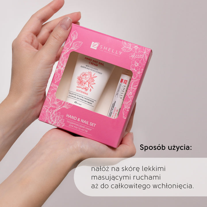 Zestaw prezentowy Shelly do rąk i paznokci