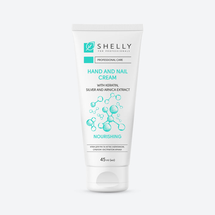 Hands and nails cream with keratin, silver and arnica extract - 45 ml
