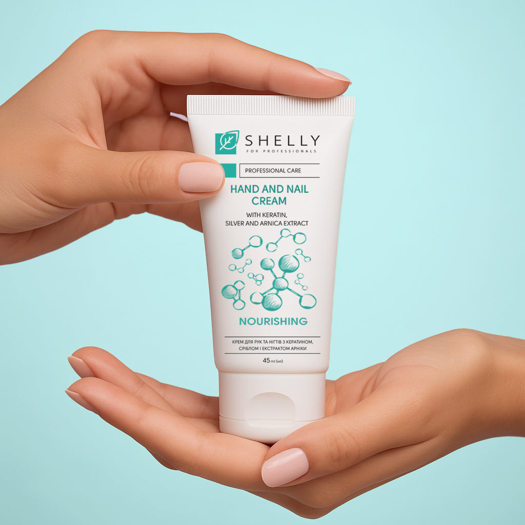 Krem do rąk i paznokci z keratyną, srebrem i ekstraktem z arniki - 45 ml