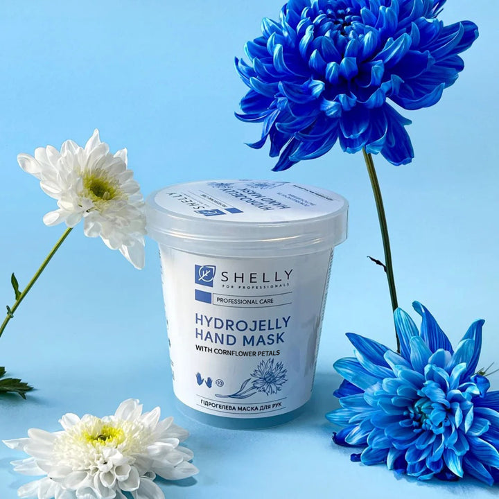 Hydrogel hand mask with cornflower petals – 200 g