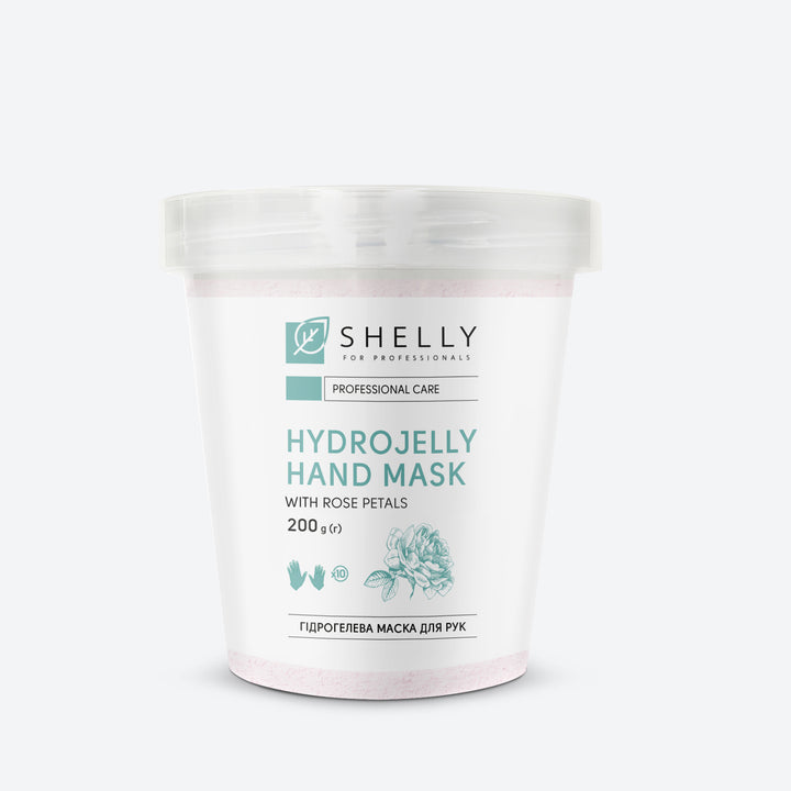 Hydrogel hand mask with rose petal – 200 g